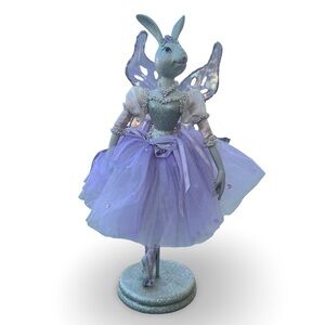 Katherine’s Collection Wayne Kleski Bunny Ballerina Fairy Figure with Stand